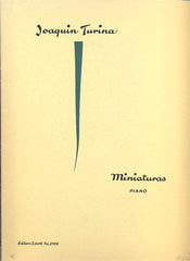 TURINA JOAQUIN: MINIATURAS.