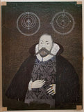BĚHOUNEK, JIŘÍ: TYCHO BRAHE. - Malba na papíře.