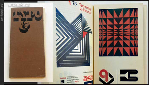 Typo &. Výstava užité grafiky a typografie - Galerie Fronta. 1975.