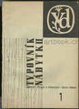 TYPOVNÍK NÁBYTKU. 1 1960. Institut vývoje a projekce, ÚSVD. Katalog nábytku. - 1960.