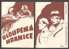 ULOUPENÁ HRANICE.  - Filmový program 1947.