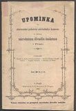 UPOMÍNKA NA SLAVNOSTNÍ POLOŽENÍ ZÁKLADNÍHO KAMENE K VELIKÉMU NÁRODNÍMU DIVADLU ČESKÉMU V PRAZE. - 1868.