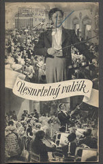 NESMRTELNÝ VALČÍK. - Filmový program 1939.