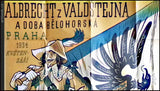 BOUDA, CYRIL, plakát - Albrecht z Valdštejna a doba bělohorská. 1934. 115x850 cm.