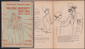 Válečné anekdoty 1939-1945. Smích v bodláčí. Kresby Jaroslav Weiss. - 1945.