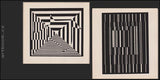 VASARELY. Galerie D. - 1966. 10 serigrafií.