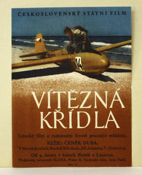 VÍTĚZNÁ KŘÍDLA. Režie Čeněk Duba. - 1950