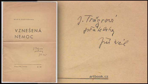 PASTERNAK, BORIS: VZNEŠENÁ NEMOC. - 1936.