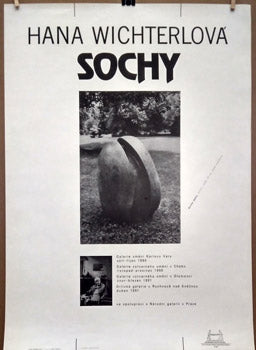 HANA WICHTERLOVÁ SOCHY. - 1990.