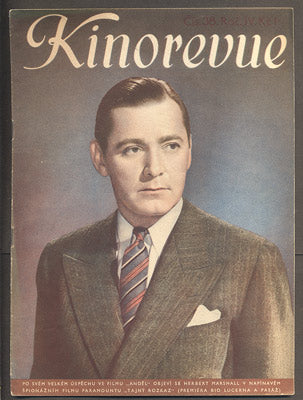 Herbert Marshall - KINOREVUE. - 1938.