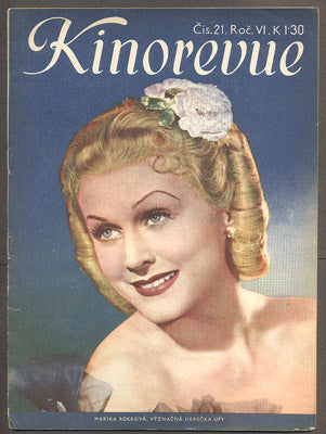 Marika Rökková - KINOREVUE. - 1940.