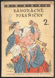 ZÁHORÁCKÉ PJESŇIČKY II. DIEL. - 1952.