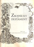 KOBZÁŇ, JAN: ZBOJNICKÝ DESTAMENT. - 1959.