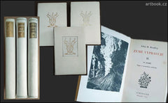 Konůpek, 3 lepty - BRADLEY, JOHN H.: ZEMĚ VYPRAVUJE. I. - III. v kožených vazbách. / 1940.