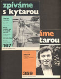 ZPÍVÁME S KYTAROU. - 1971 - 1987. /písničky/noty/